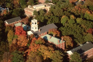 Aerial View of Amherst College